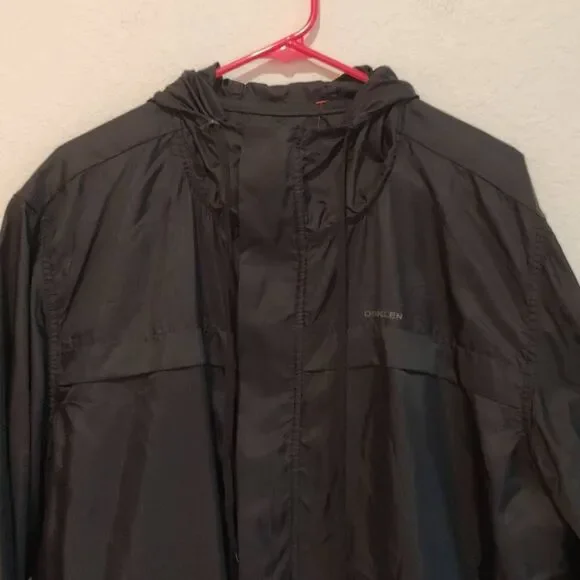 Osklen Superlight Rain Jacket- Mens- Size L- Black - Picture 2 of 11
